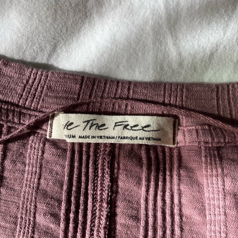 NWT Free People We The Free Misty Mountain Tie-Dye Long Sleeve Top - Picture 6 of 9